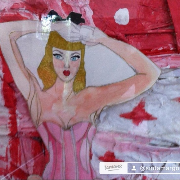 HANDCRAFTED digital art print of an new years interior great design fun print - Picture 11 of 13